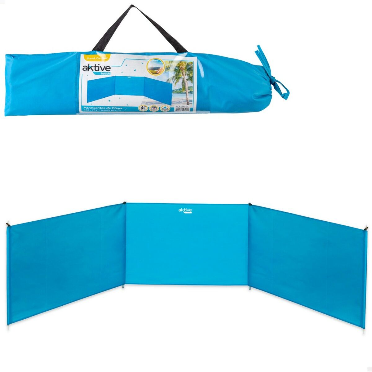 Beach Windscreen Aktive 300 x 84 x 2 cm 300 x 85 x 2 cm-4