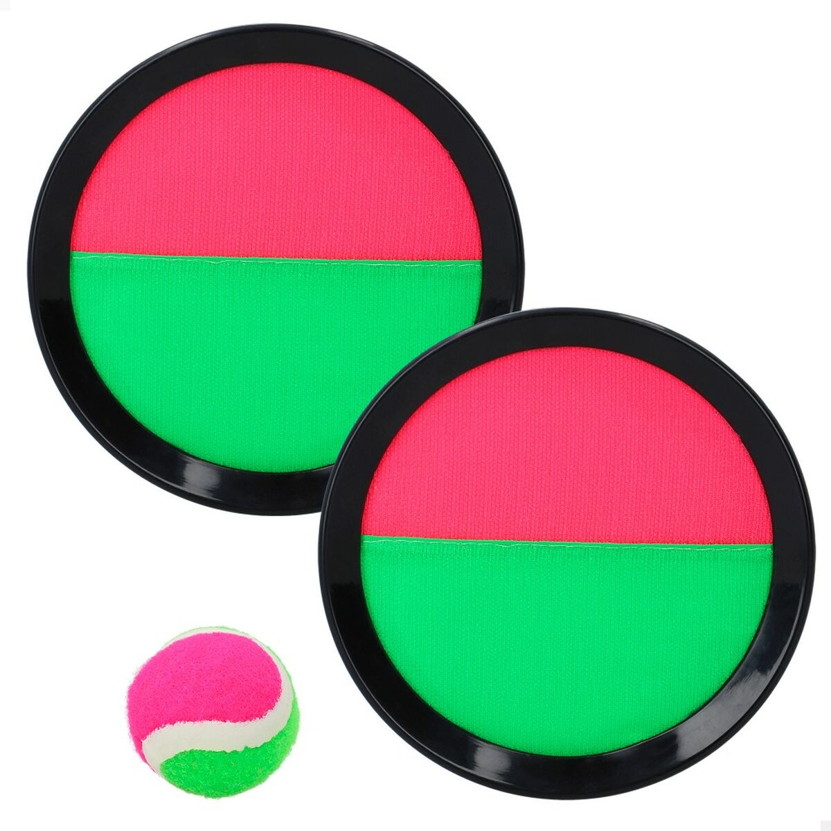 Beach Toy Colorbaby Catch Ball 20 x 2 x 20 cm Velcro (12 Units)-3