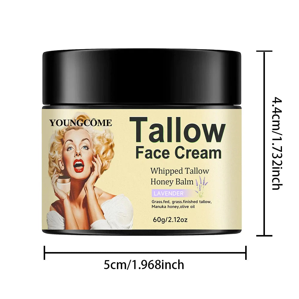 100% Grass Fed Whipped Vanilla Beef Tallow Moisturizer-6