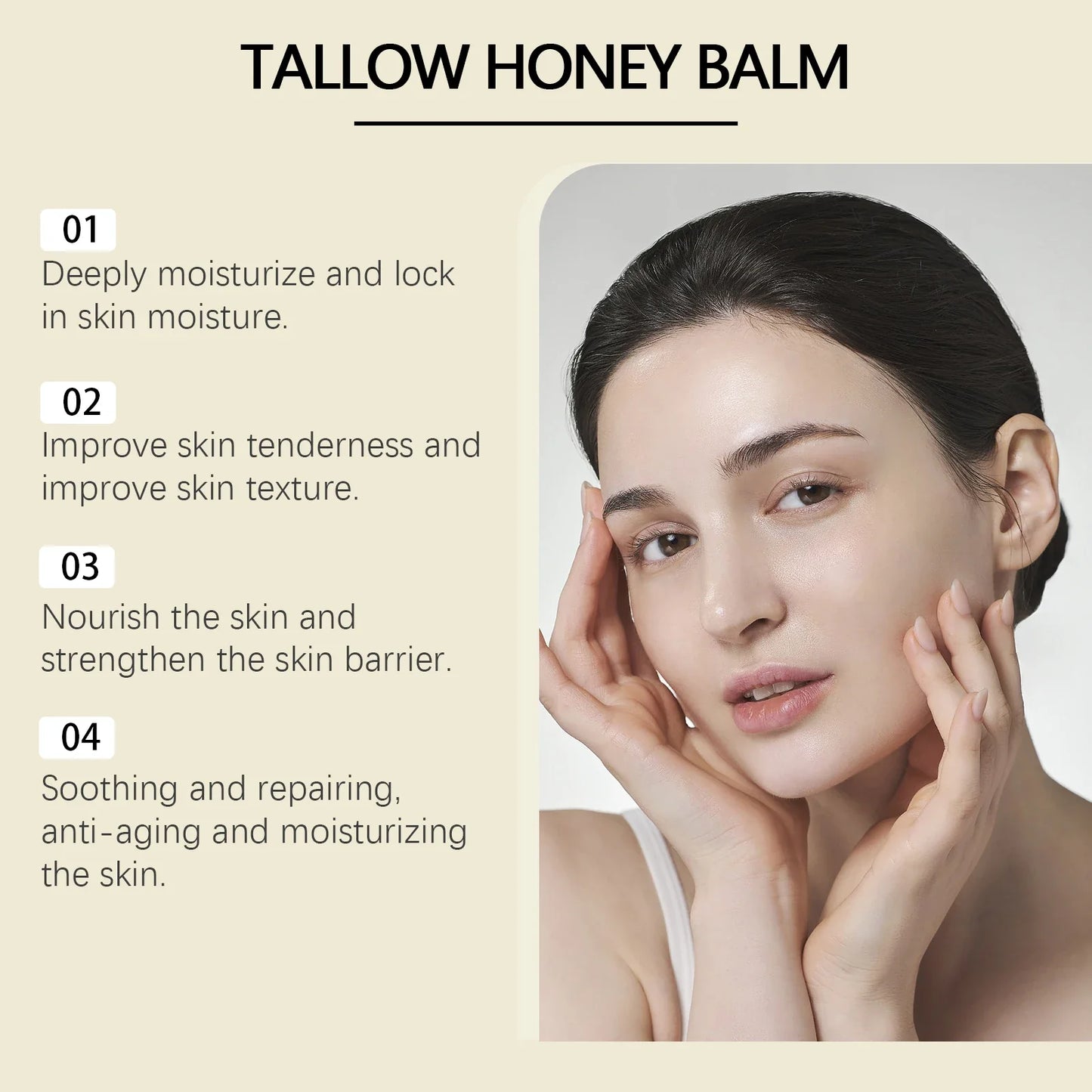 Whipped Beef Tallow Face Moisturizer Balm-2