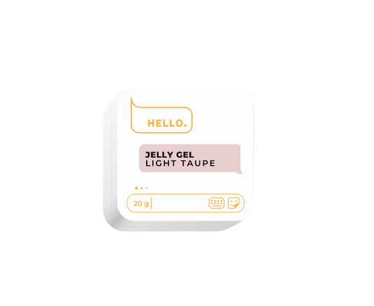 JELLY GEL, LIGHT TAUPE, 20g -HELLO-0